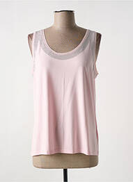 Débardeur stretch sans manche rose FUEGO WOMAN femme