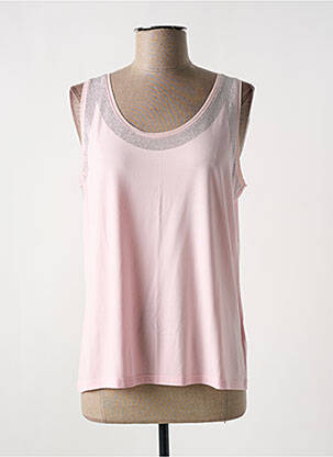 Débardeur stretch sans manche rose FUEGO WOMAN femme