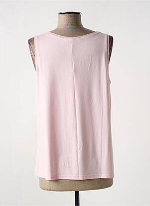 Débardeur stretch sans manche rose FUEGO WOMAN femme