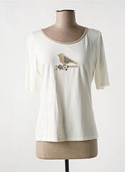 T-shirt beige FUEGO WOMAN pour femme seconde vue