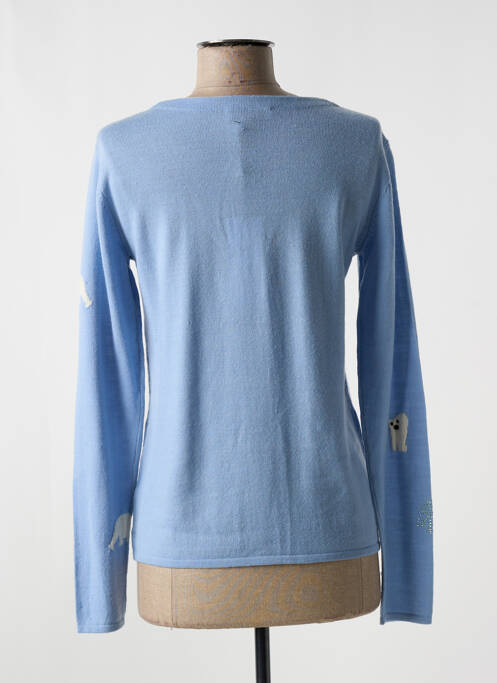 Gilet manches longues bleu FUEGO WOMAN pour femme