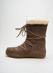 Bottines/Boots marron clair MOON BOOT pour femme seconde vue