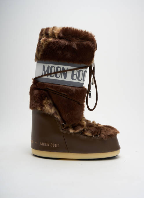 Bottes marron MOON BOOT pour femme