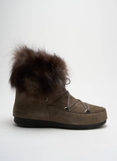 Bottines/Boots marron MOON BOOT pour femme