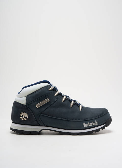Baskets nubuck bout rond bleu TIMBERLAND homme
