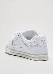 Baskets blanc DC pour homme seconde vue
