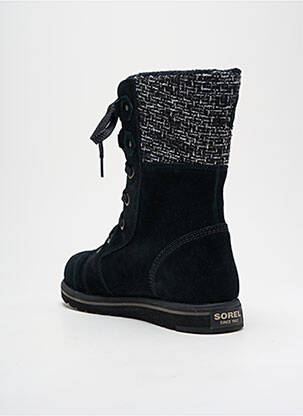 Bottines/boots fourrée talon plat jusqu'à 3cm noir SOREL femme