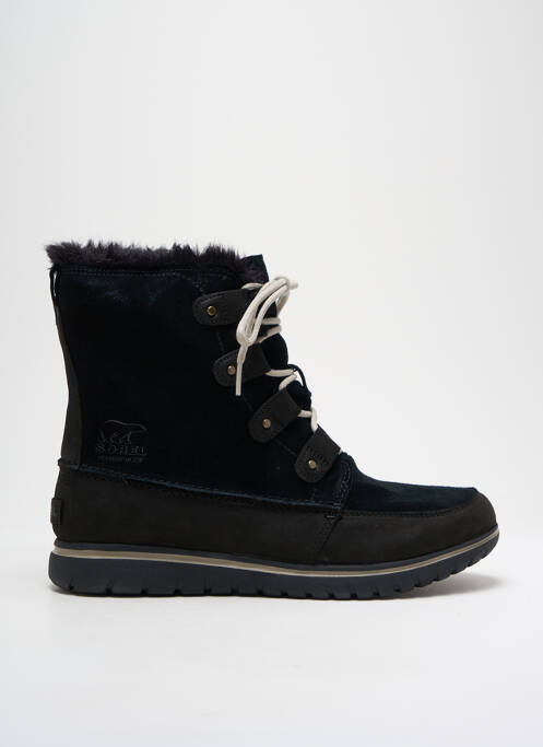 Bottines/boots fourrée bout rond noir SOREL homme