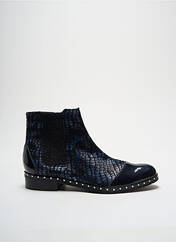 Bottines/Boots bleu UN TOUR EN VILLE pour femme seconde vue