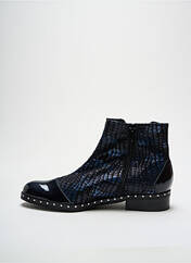 Bottines/Boots bleu UN TOUR EN VILLE pour femme seconde vue