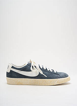 Baskets bout rond talon plat jusqu'à 3cm gris NIKE femme