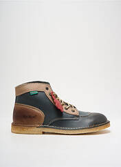 Bottines/Boots bleu KICKERS pour femme seconde vue