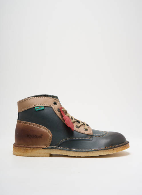 Bottines/Boots bleu KICKERS pour femme