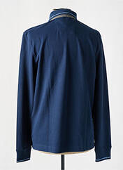 Polo bleu HECHTER STUDIO pour homme seconde vue