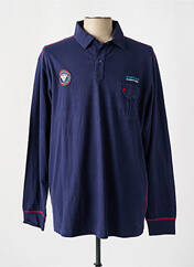 Polo bleu NORTH 56°4 pour homme seconde vue