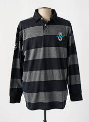 Polo noir GREYES pour homme seconde vue
