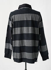 Polo noir GREYES pour homme seconde vue