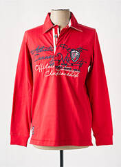 Polo rouge HECHTER STUDIO pour homme seconde vue