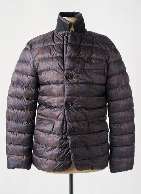 Doudoune manches longues sans capuche marron AT.P.CO homme