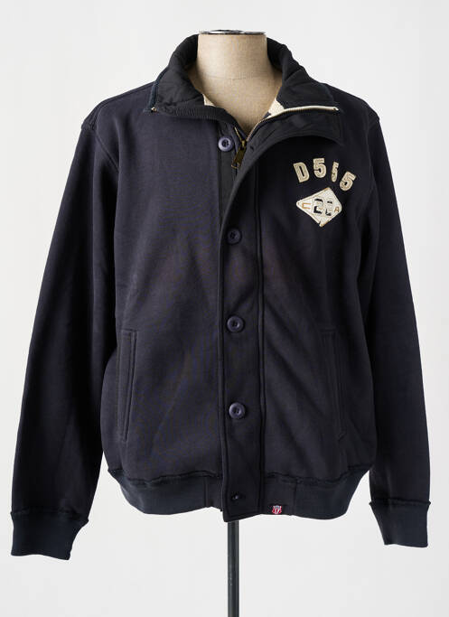 Veste casual noir D555 pour homme