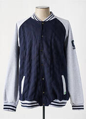 Blouson bleu D555 pour homme seconde vue