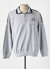 Sweat-shirt gris MONTE CARLO pour homme seconde vue