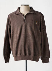 Sweat-shirt marron MONTE CARLO pour homme seconde vue