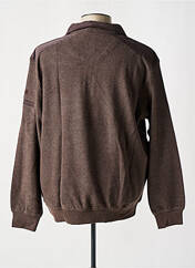 Sweat-shirt marron MONTE CARLO pour homme seconde vue