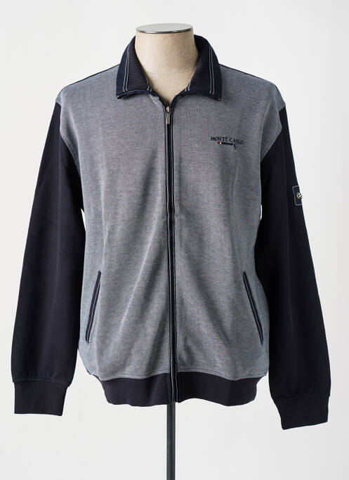 Veste casual bleu MONTE CARLO pour homme