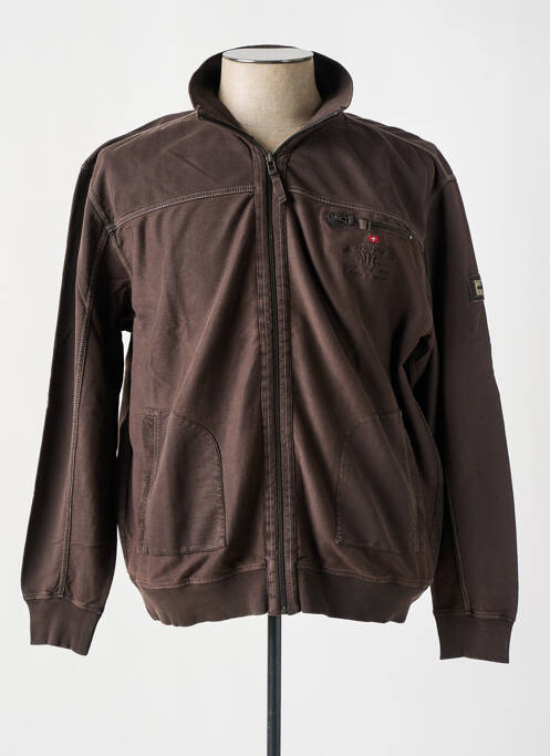 Veste casual marron MONTE CARLO pour homme