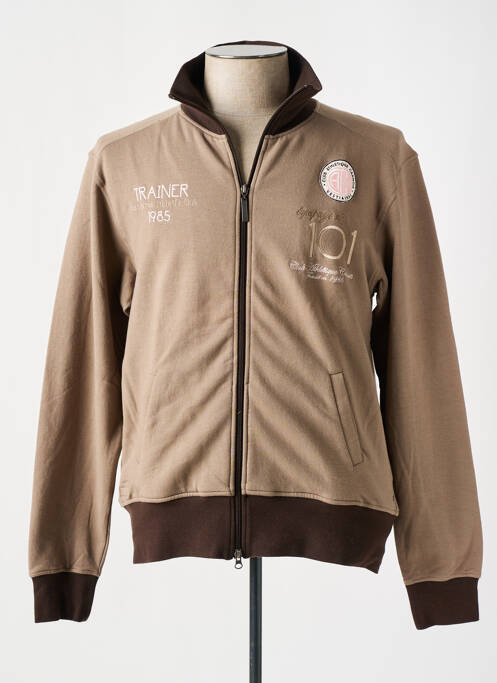 Veste casual marron VESTIAIRES PRINCIPAUTE CANNOISE pour homme