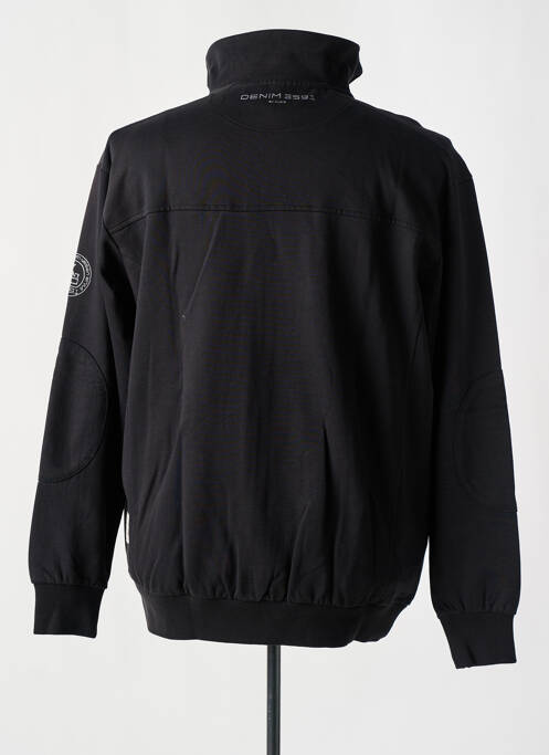 Veste casual noir KUDIS BRAND pour homme