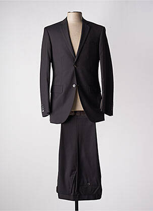 Costume de ville manches longues marron LUCAS DELLI homme