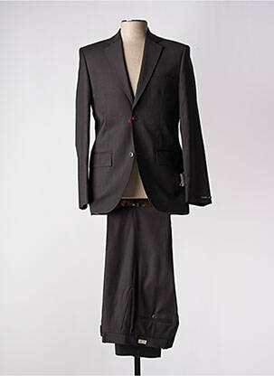 Costume de ville manches longues marron LUCAS DELLI homme