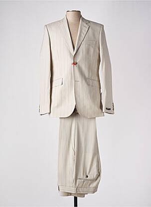 Costume de ville bas pantalon beige LUCAS DELLI homme