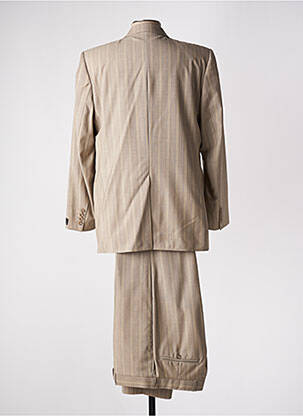 Costume de ville finition intérieure doublée beige LUCAS DELLI homme