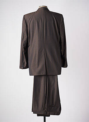 Costume de ville manches longues marron LUCAS DELLI homme