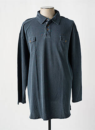 Polo manches longues manches longues gris REPLIKA homme