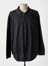 Sweat-shirt stretch manches longues bleu GREYES homme