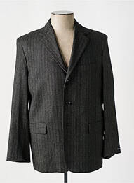 Blazer tissage chiné marron LUCAS DELLI homme
