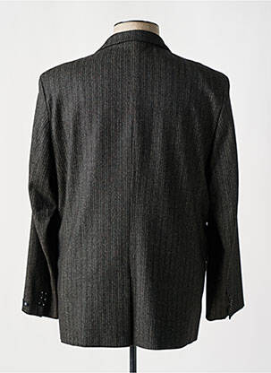 Blazer tissage chiné marron LUCAS DELLI homme