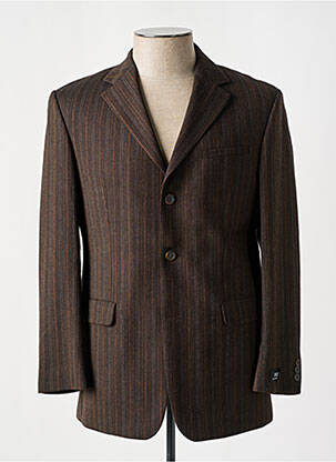 Blazer finition intérieure doublure imprimée marron DIGEL homme