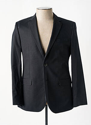 Blazer finition intérieure doublure imprimée noir DANIEL HECHTER homme