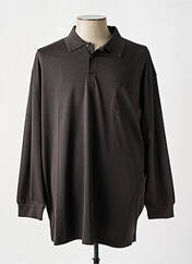 Polo marron MONTE CARLO pour homme seconde vue