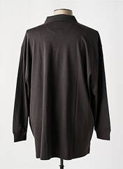 Polo marron MONTE CARLO pour homme seconde vue