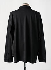 Polo noir ALLSIZE pour homme seconde vue
