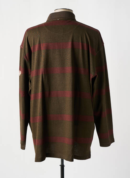 Polo marron PIONEER pour homme