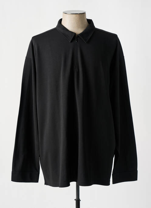 Polo noir ALLSIZE pour homme