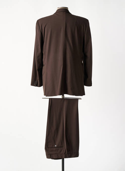 Costume de ville coupe costume marron LUCAS DELLI homme
