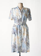 Robe mi-longue bleu GEVANA pour femme seconde vue